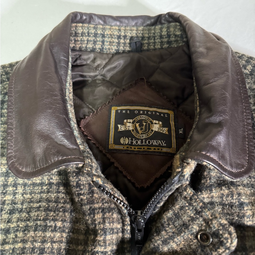 Vintage Holloway Marshall Herd Wool‎ Varsity Jacket XL - Picture 8 of 12